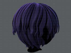 3d hair style for boy v60 3D Model