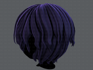 3d hair style for boy v60 3D Model