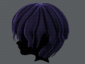 3d hair style for boy v60 3D Model