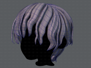 3d hair style for boy v60 3D Model
