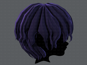 3d hair style for boy v60 3D Model