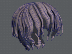 3d hair style for boy v60 3D Model