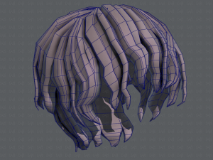 3d hair style for boy v60 3D Model