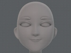 base mesh man character v18 3D Model