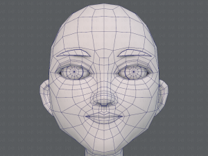base mesh man character v18 3D-Modell