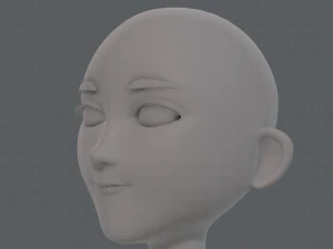 base mesh man character v18 3D Model