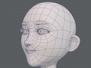 base mesh man character v18 3D-Modell