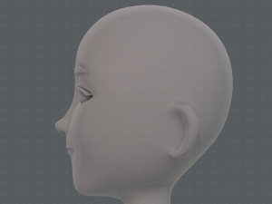 base mesh man character v18 3D-Modell