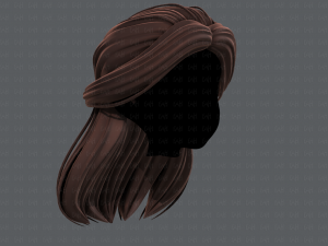 3d hair style for girl v61 Modelo 3D