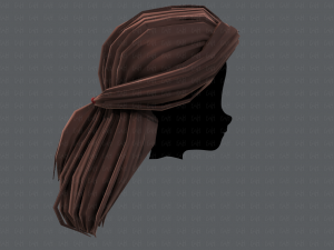 3d hair style for girl v61 Modelo 3D