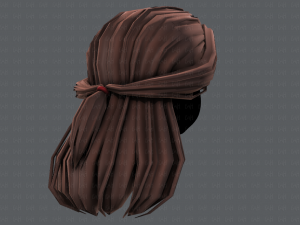 3d hair style for girl v61 Modelo 3D