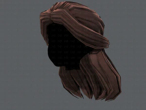3d hair style for girl v61 3D Model