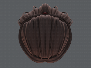 3d hair style for girl v61 Modelo 3D