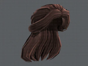 3d hair style for girl v61 3D Model