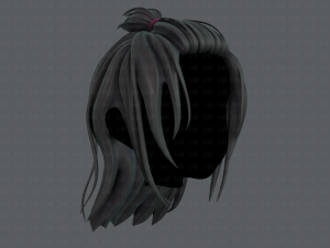 3d hair style for girl v62 3D Модель