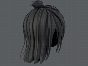 3d hair style for girl v62 3D Модель