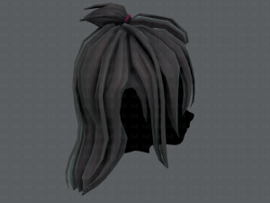 3d hair style for girl v62 3D Модель