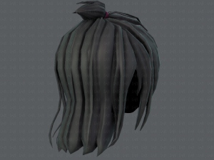 3d hair style for girl v62 3D Модель