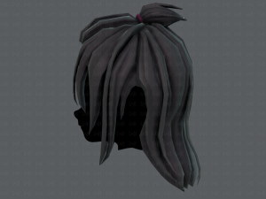 3d hair style for girl v62 3D Модель