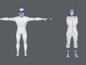 base manv07 clothing v01 3D Model
