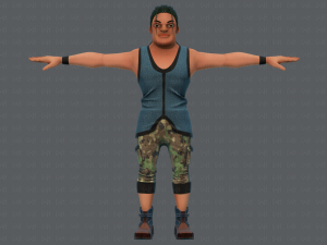 base manv07 clothing v01 Modèle 3D
