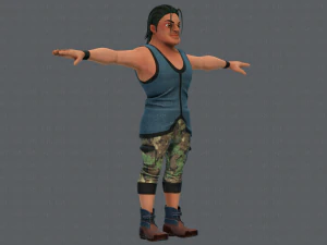 base manv07 clothing v01 3D Model