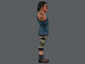base manv07 clothing v01 3D Model