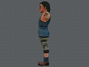 base manv07 clothing v01 Modèle 3D