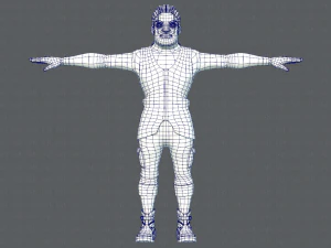 base manv07 clothing v01 3D Model