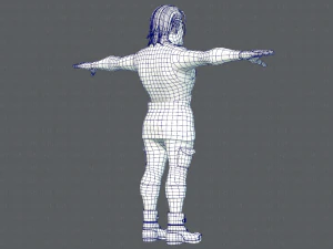 base manv07 clothing v01 3D Model