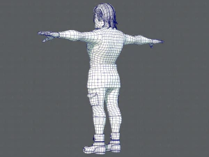 base manv07 clothing v01 3D Model
