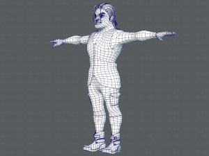 base manv07 clothing v01 Modèle 3D