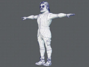 base manv07 clothing v01 3D Model