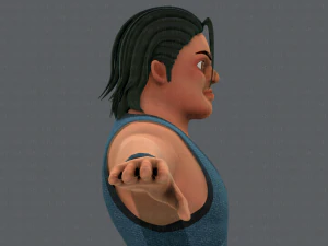 base manv07 clothing v01 3D Model