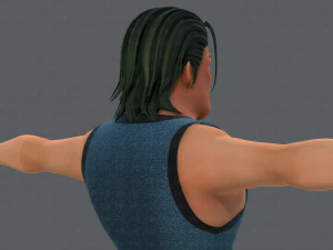 base manv07 clothing v01 3D Model