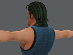 base manv07 clothing v01 3D Model