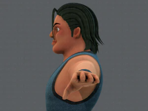 base manv07 clothing v01 3D Model