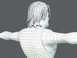 base manv07 clothing v01 3D Model