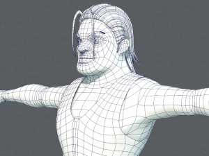 base manv07 clothing v01 3D Model