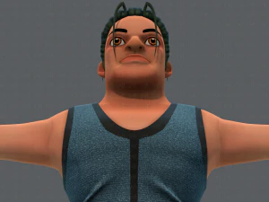 base manv07 clothing v01 3D Model