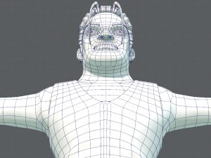 base manv07 clothing v01 3D Model