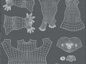 base manv07 clothing v01 Modèle 3D