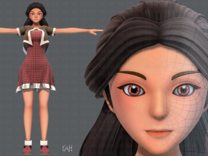 base womanv07 clothing v01 3D Model