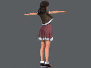 base womanv07 clothing v01 3D Model