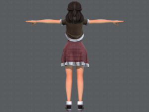 base womanv07 clothing v01 3D Модель