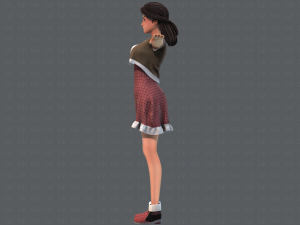 base womanv07 clothing v01 3D Модель