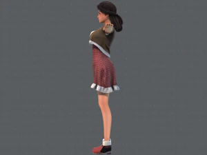 base womanv07 clothing v01 3D Model