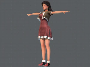 base womanv07 clothing v01 3D Model