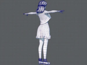 base womanv07 clothing v01 3D Model