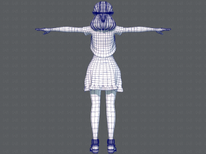 base womanv07 clothing v01 3D Модель